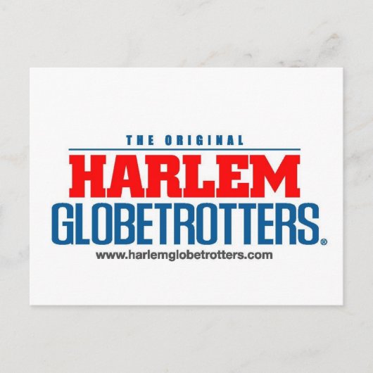 Carte Postale couleur de logo empilée avec site web (Devant)