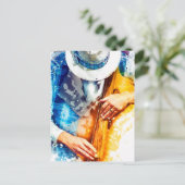 Carte Postale Couleur de terrain Dixie (Debout devant)