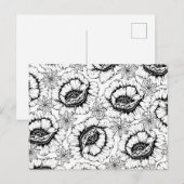 Carte Postale Couleur de vos propres fleurs d'anémones (Devant / Derrière)