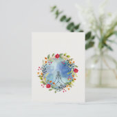 Carte Postale Couleur d'eau des mains de prière (Debout devant)