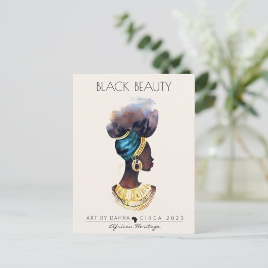 CARTE POSTALE COULEUR D'OR (Debout devant)