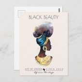 CARTE POSTALE COULEUR D'OR (Devant / Derrière)