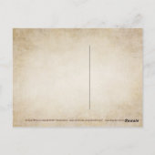 Carte postale Couleur du crâne de sucre Mustache (Dos)