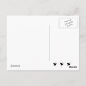 Carte postale couleur Fox (Dos)