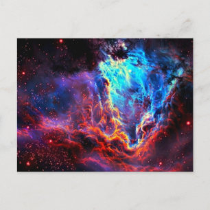 Carte Postale Couleur impressionnante Composite Star Nebula