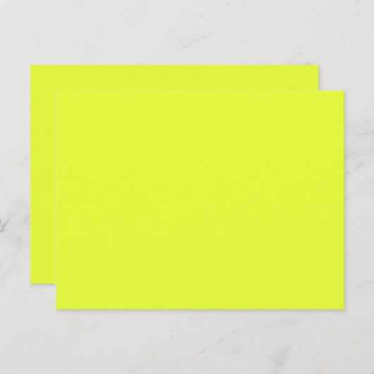 Carte Postale couleur luis citron (Devant / Derrière)