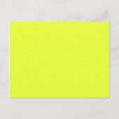 Carte Postale couleur luis citron (Devant)