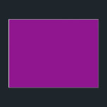 Carte Postale couleur magenta foncé<br><div class="desc">couleur magenta foncé 8B008B</div>