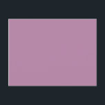 Carte Postale couleur mauve<br><div class="desc">couleur mauve b784a7</div>
