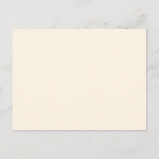Carte Postale Couleur minimale vierge  (Devant)