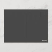 Carte Postale Couleur minimale vierge (Dos)