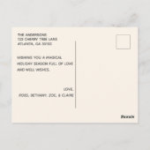 Carte postale couleur moche Sweater non photo (Dos)