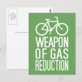 Carte postale couleur personnalisée pour le vélo (Devant / Derrière)