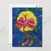 Carte Postale Couleur Phoenix (Devant / Derrière)