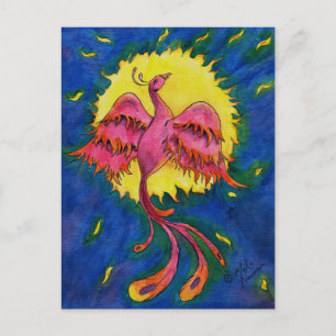 Carte Postale Couleur Phoenix
