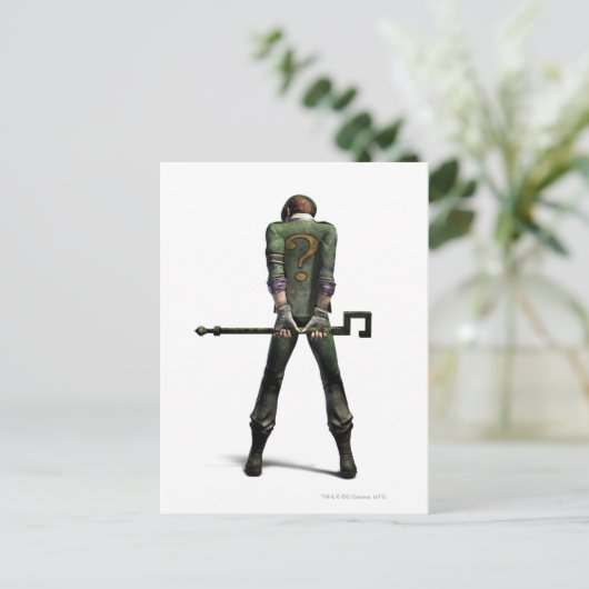 Carte Postale Couleur Riddler (Debout devant)