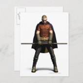 Carte Postale Couleur Robin (Devant / Derrière)