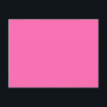 Carte Postale couleur rose<br><div class="desc">couleur rose chaud FF69B4</div>