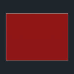 Carte Postale couleur rouge foncé<br><div class="desc">couleur rouge foncé 8B0000</div>