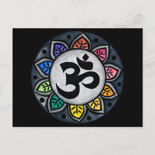 Carte Postale Couleur sereine (Devant)