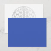 Carte Postale COULEUR SEULEMENT - bleu (Devant / Derrière)