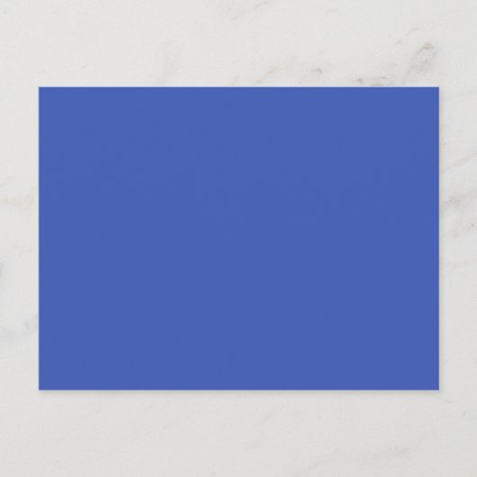 Carte Postale COULEUR SEULEMENT - bleu (Devant)