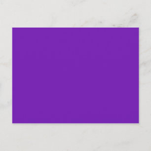Carte Postale COULEUR SEULEMENT - violet