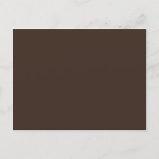Carte Postale Couleur solide Bister