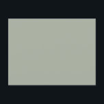 Carte Postale Couleur solide Désert Sage<br><div class="desc">Couleur solide Désert Sage</div>