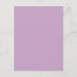 Carte Postale Couleur solide Lilac