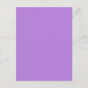 Carte Postale Couleur solide violet lavande