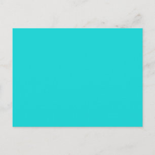Carte Postale Couleur Turquoise Altruisément Inestimable