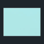 Carte Postale couleur turquoise pâle<br><div class="desc">couleur turquoise pâle AFEEEE</div>