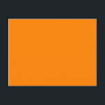 Carte Postale couleur UT orange<br><div class="desc">couleur UT orange FF8200</div>