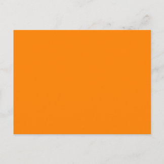 Carte Postale couleur UT orange