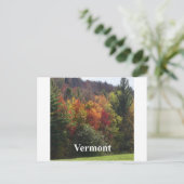 Carte Postale Couleur Vermont (Debout devant)