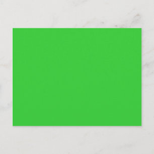 Carte Postale couleur vert citron