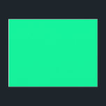 Carte Postale couleur vert printemps moyen<br><div class="desc">couleur milieu ressort vert 00FA9A</div>