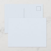 Carte Postale Couleur vide minimal  (Devant / Derrière)