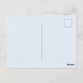 Carte Postale Couleur vide minimal  (Dos)