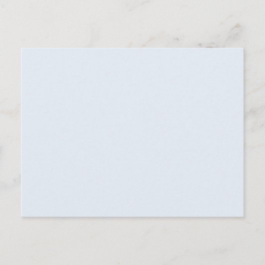 Carte Postale Couleur vide minimal  (Devant)