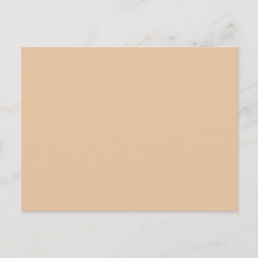 Carte Postale Couleur vide minimal (Devant)