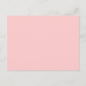 Carte Postale Couleur Web Arrière - plan rose solide FFCCCC (Devant)