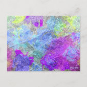 Carte Postale Couleurs Abstraites 2 (Dos)