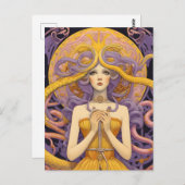 Carte Postale Couleurs Cassandra Pastel (Devant / Derrière)