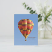Carte Postale Couleurs Chaudes Chaud Air Ballotte (Debout devant)