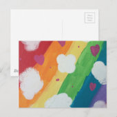 Carte Postale Couleurs D'Amour (Devant / Derrière)