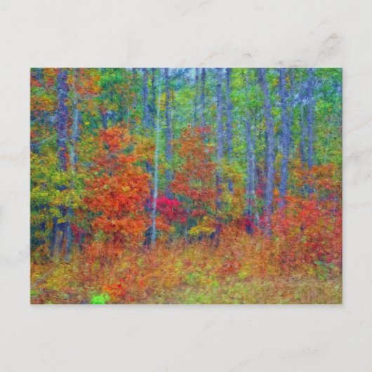 Carte Postale Couleurs d'automne (Devant)