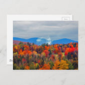 Carte Postale Couleurs d'automne (Devant / Derrière)