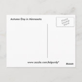 Carte postale Couleurs d'automne (Dos)